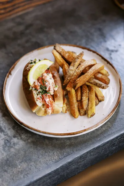 Lobster Roll with Fries
